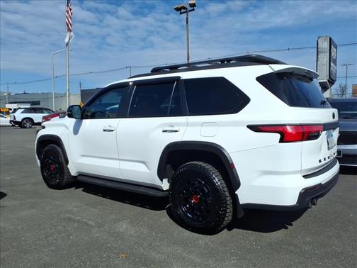 White 2025 Toyota Sequoia TRD Pro