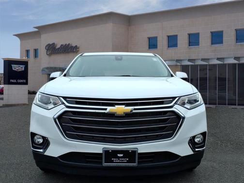 Summit White 2020 Chevrolet Traverse LT Cloth