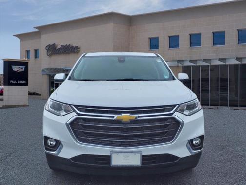 Summit White 2020 Chevrolet Traverse LT Cloth