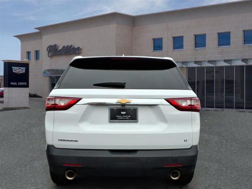 Summit White 2020 Chevrolet Traverse LT Cloth