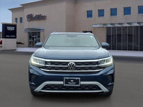 Tourmaline Blue Metallic 2022 Volkswagen Atlas Cross Sport 3.6L V6 SE w/Technology
