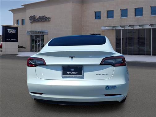 Pearl White Multi-Coat 2021 Tesla Model 3 Long Range