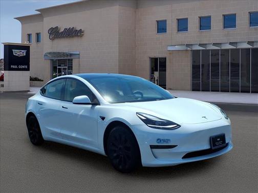 Pearl White Multi-Coat 2021 Tesla Model 3 Long Range