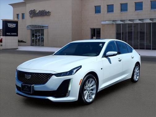 Crystal White Tricoat G1w 2023 Cadillac CT5 Luxury