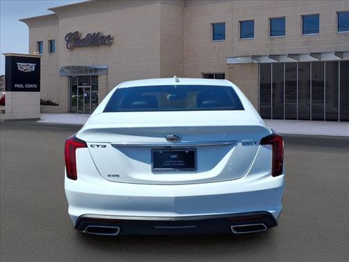 Crystal White Tricoat G1w 2023 Cadillac CT5 Luxury