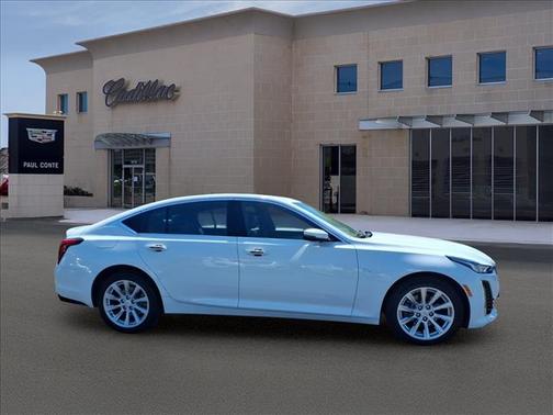 Crystal White Tricoat G1w 2023 Cadillac CT5 Luxury