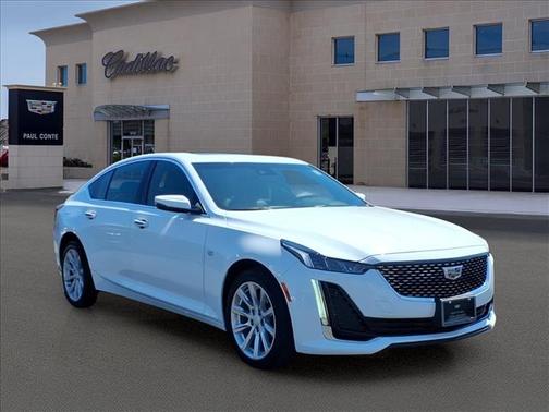 Crystal White Tricoat G1w 2023 Cadillac CT5 Luxury