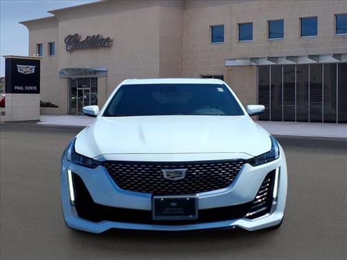 Crystal White Tricoat G1w 2023 Cadillac CT5 Luxury
