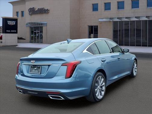 Midnight Steel Metallic 2024 Cadillac CT5 Premium Luxury