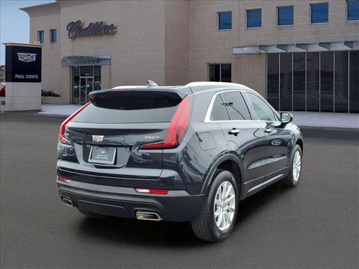 Galactic Gray Metallic 2023 Cadillac XT4 Luxury