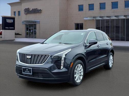 Galactic Gray Metallic 2023 Cadillac XT4 Luxury