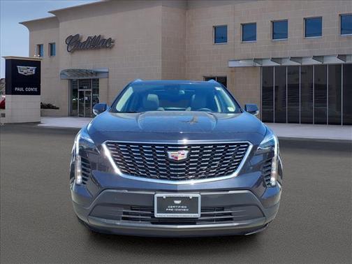 Galactic Gray Metallic 2023 Cadillac XT4 Luxury
