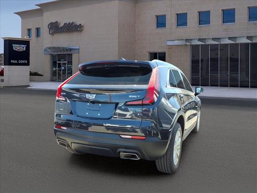Galactic Gray Metallic 2023 Cadillac XT4 Luxury