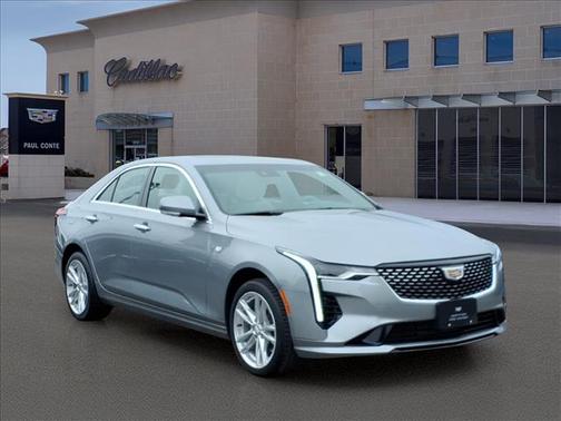 Argent Silver Metallic 2023 Cadillac CT4 Luxury