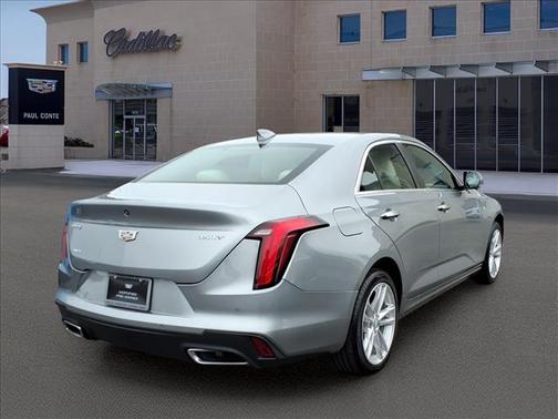 Argent Silver Metallic 2023 Cadillac CT4 Luxury