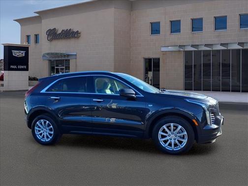 Galactic Gray Metallic 2023 Cadillac XT4 Luxury