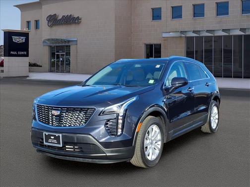 Galactic Gray Metallic 2023 Cadillac XT4 Luxury