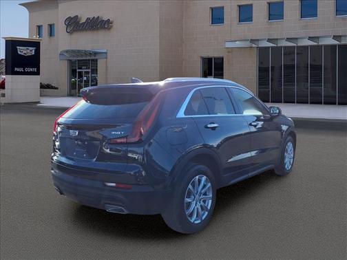 Galactic Gray Metallic 2023 Cadillac XT4 Luxury
