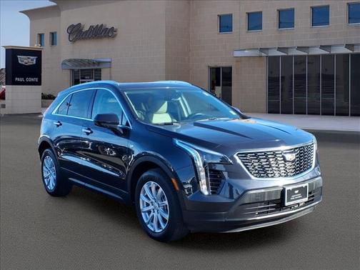 Galactic Gray Metallic 2023 Cadillac XT4 Luxury