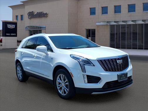 Crystal White Tricoat 2023 Cadillac XT5 Premium Luxury
