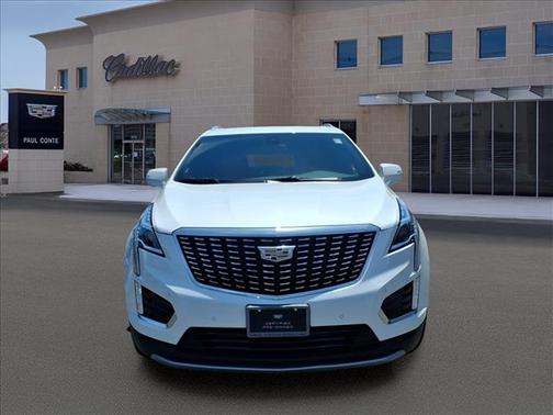 Crystal White Tricoat 2023 Cadillac XT5 Premium Luxury