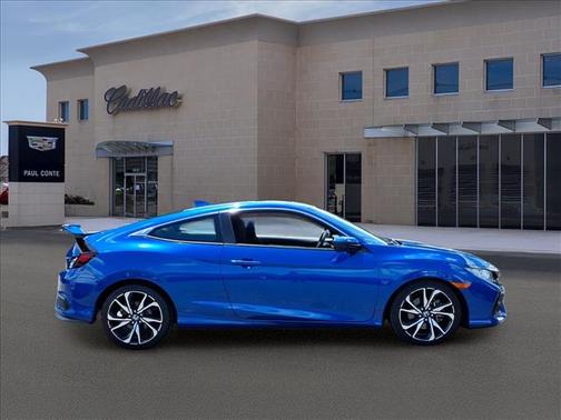 Aegean Blue Metallic 2018 Honda Civic Si