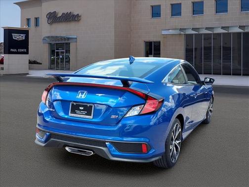 Aegean Blue Metallic 2018 Honda Civic Si