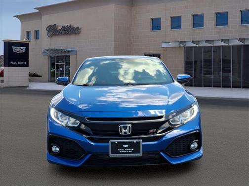 Aegean Blue Metallic 2018 Honda Civic Si