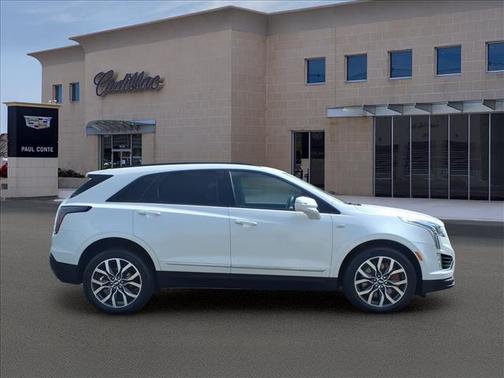 Crystal White Tricoat 2023 Cadillac XT5 Sport