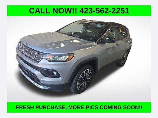 Billet Silver Metallic Clearcoat 2022 Jeep Compass Limited
