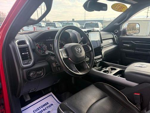 Flame Red Clearcoat 2021 RAM 2500 Laramie Mega Cab 4x4 6'4' Box