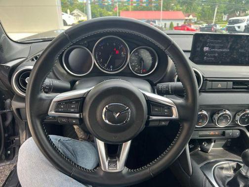 Machine Gray Metallic 2024 Mazda MX-5 Miata Grand Touring