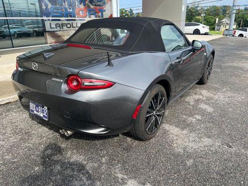 Machine Gray Metallic 2024 Mazda MX-5 Miata Grand Touring