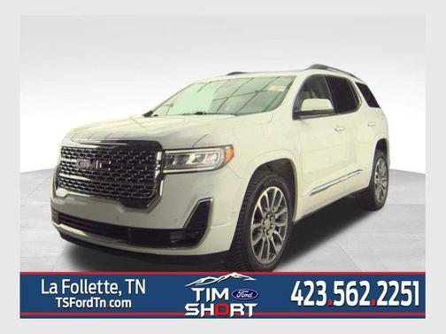 Summit White 2023 GMC Acadia Denali