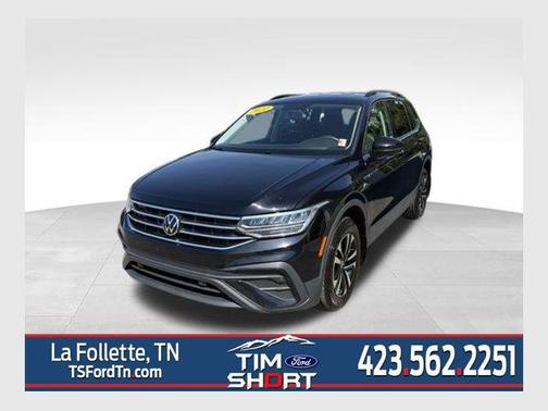 Deep Black 2022 Volkswagen Tiguan 2.0T S 4MOTION