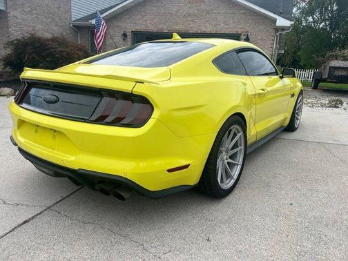 Yellow 2021 Ford Mustang GT