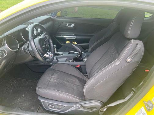 Yellow 2021 Ford Mustang GT