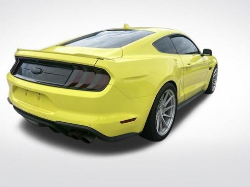 Yellow 2021 Ford Mustang GT