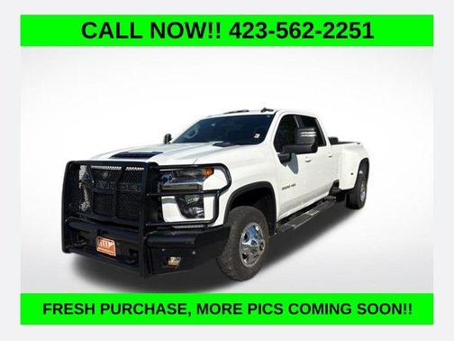 Summit White 2021 Chevrolet Silverado 3500 LT