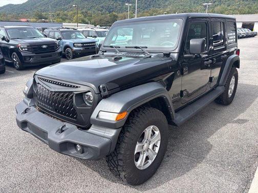 Black Clearcoat 2023 Jeep Wrangler Sport S