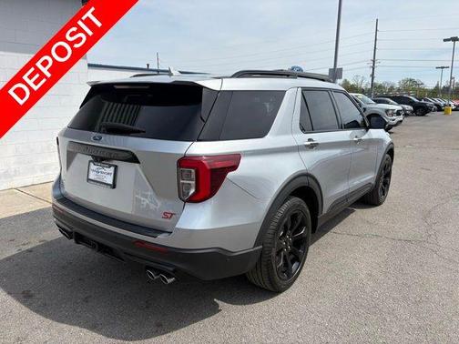 Iconic Silver Metallic 2020 Ford Explorer ST