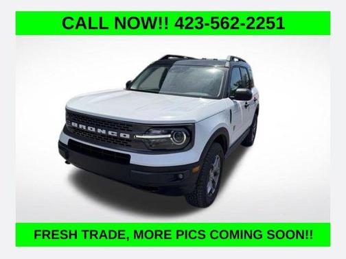 Oxford White 2024 Ford Bronco Sport Badlands