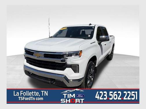 Summit White 2024 Chevrolet Silverado 1500 LT