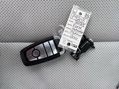 Silver Metallic 2025 Ford Explorer Platinum