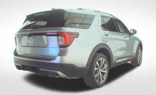Silver Metallic 2025 Ford Explorer Platinum