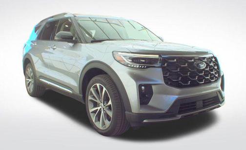 Silver Metallic 2025 Ford Explorer Platinum