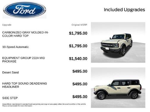 Desert Sand 2026 Ford Bronco Big Bend