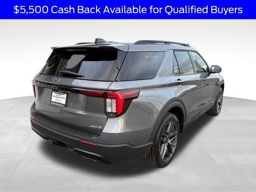 Gray 2026 Ford Explorer ST-Line