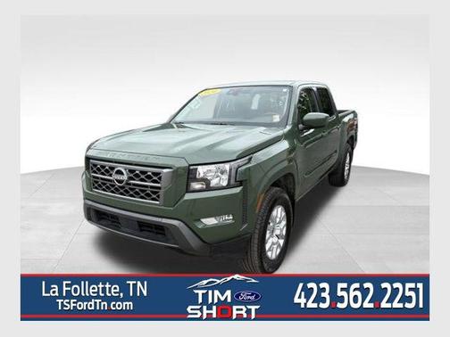Green Metallic 2024 Nissan Frontier SV