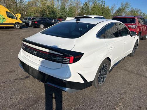 Serenity White 2025 Hyundai SONATA SEL